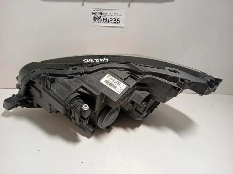Proiettore ANT DX 9833036180 Peugeot 208 II 2019