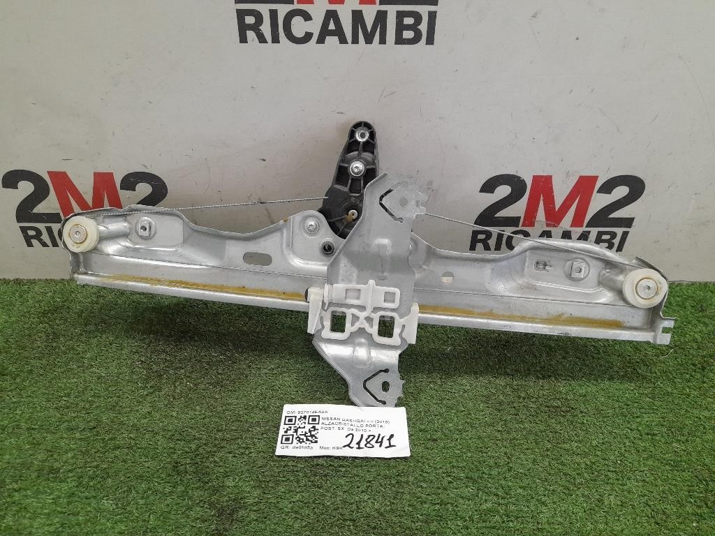 Alzacristallo Porta POST SX 827014EA0A Nissan Qashqai I 2010