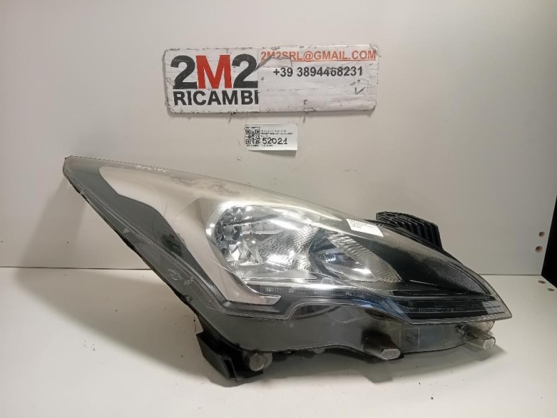 Proiettore ANT DX 89907702 Peugeot 3008 I 2013