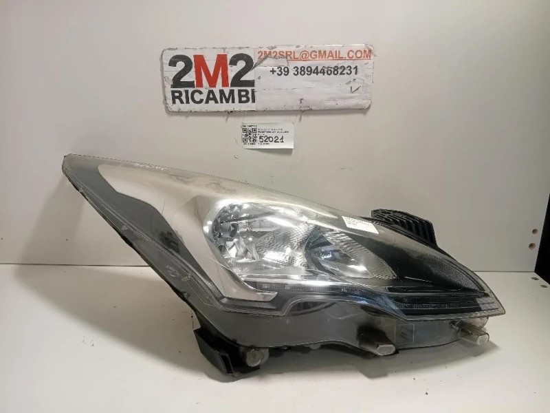 Proiettore ANT DX 89907702 Peugeot 3008 I 2013