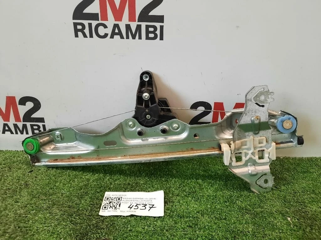 Alzacristallo Porta POST SX 827014EA0A Nissan Qashqai II 2014