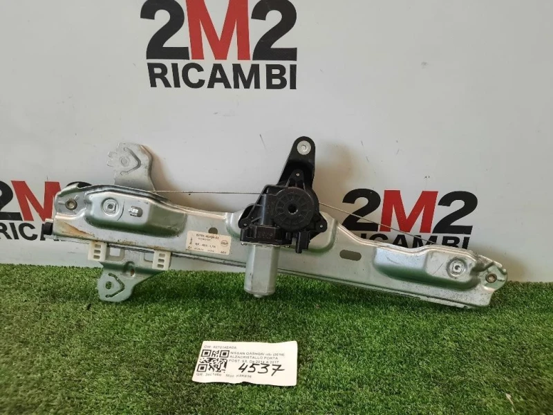 Alzacristallo Porta POST SX 827014EA0A Nissan Qashqai II 2014