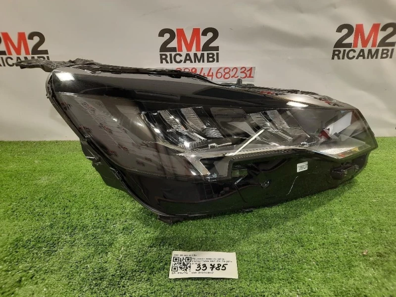 Proiettore ANT DX 98 362 301 8089914772 Peugeot 3008 II 2016