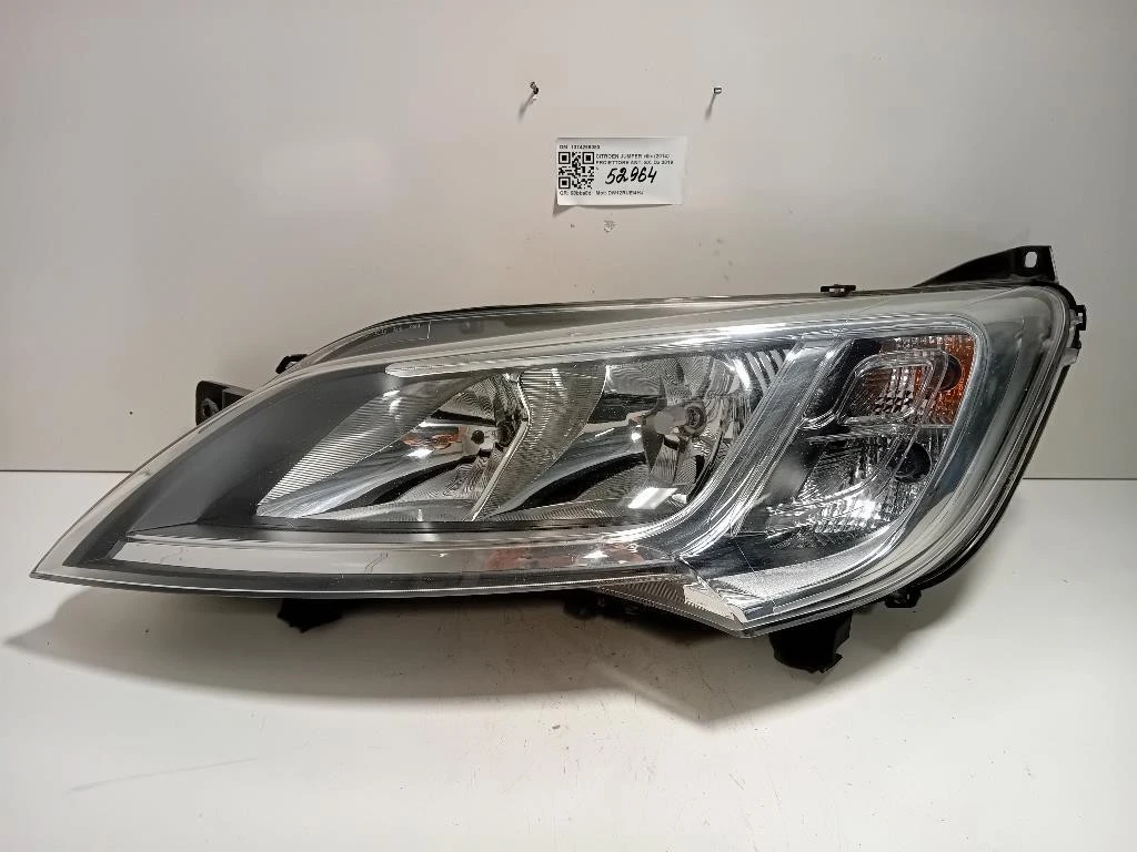 Proiettore ANT SX 1374298080 Citroen Jumper III 2014