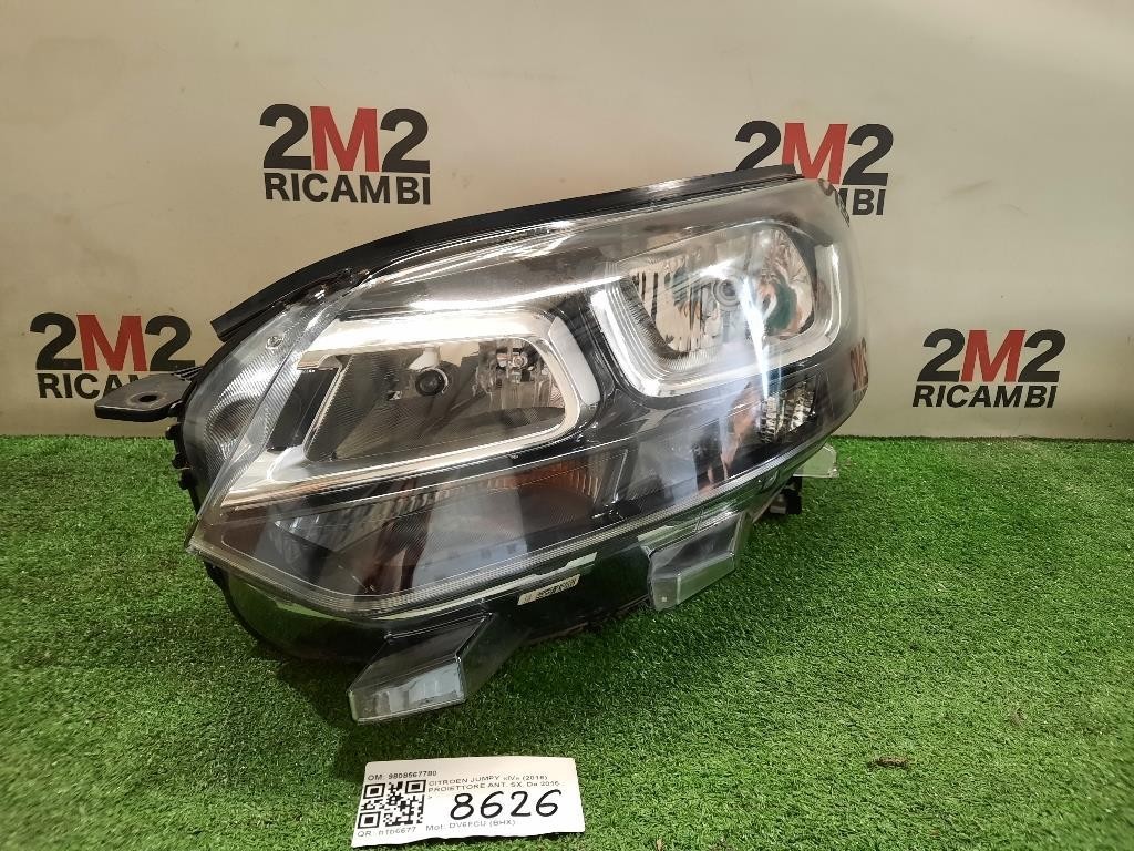 Proiettore ANT SX 9808567780 Citroen Jumpy IV 2016
