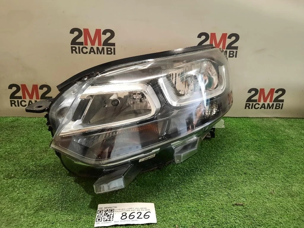 Proiettore ANT SX 9808567780 Citroen Jumpy IV 2016