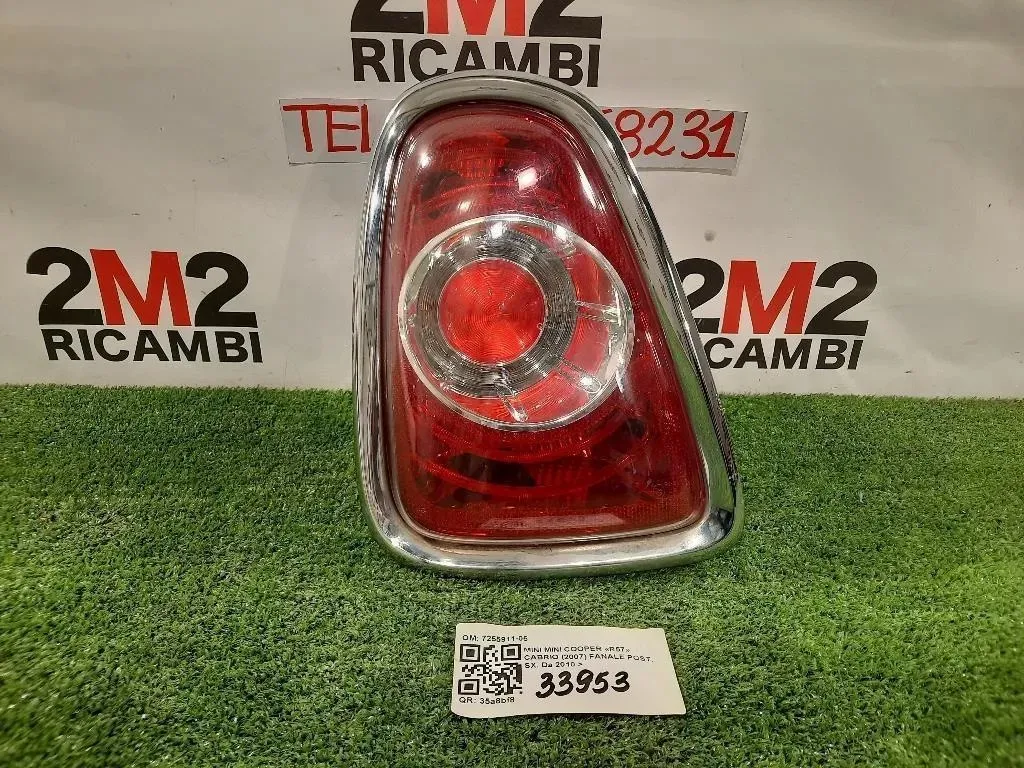 Fanale POST SX 7255911-05 Mini MINI Cooper R57 Cabrio 2007