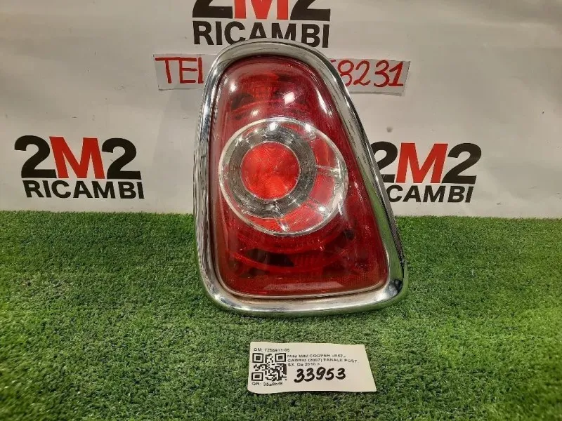 Fanale POST SX 7255911-05 Mini MINI Cooper R57 Cabrio 2007