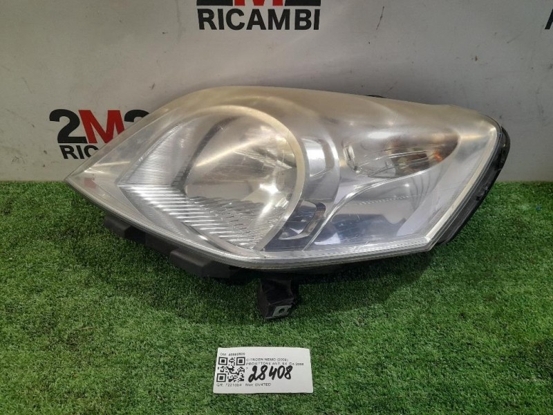 Proiettore ANT SX 45560509 Citroen NEMO 2008