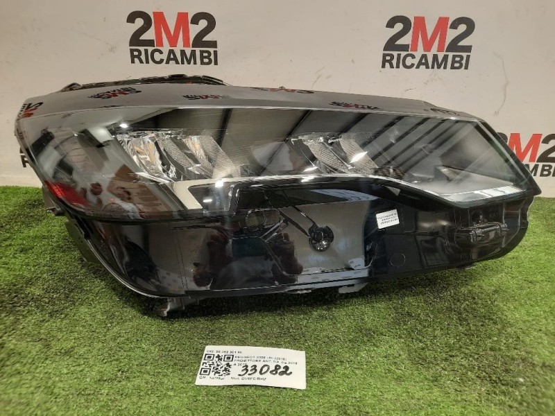 Proiettore ANT DX 98 362 301 80 Peugeot 3008 II 2016