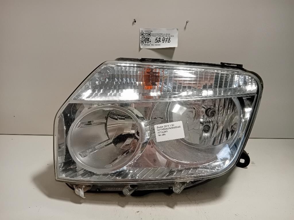 Proiettore ANT SX 1305237283 Dacia Duster I 2014
