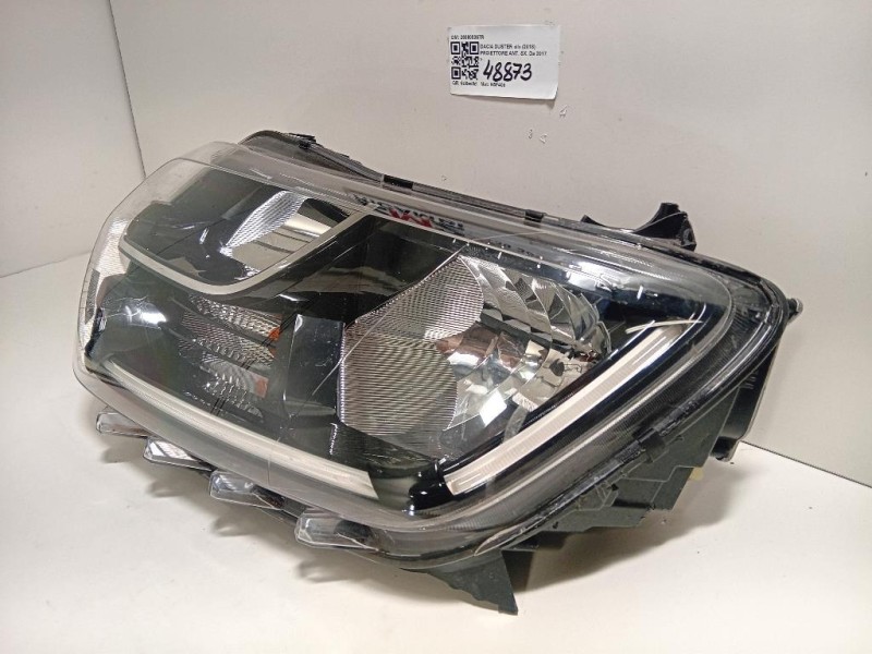 Proiettore ANT SX 260609367R Dacia Duster II 2018