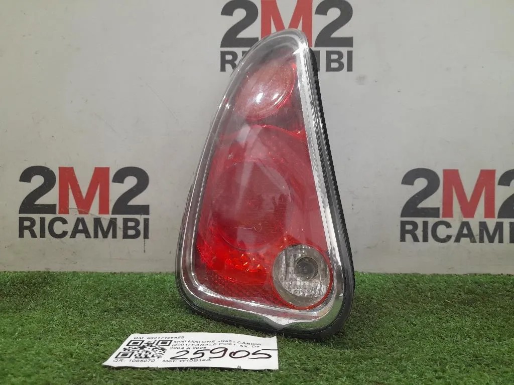 Fanale POST SX 63217166955 Mini MINI ONE R52 Cabrio 2001