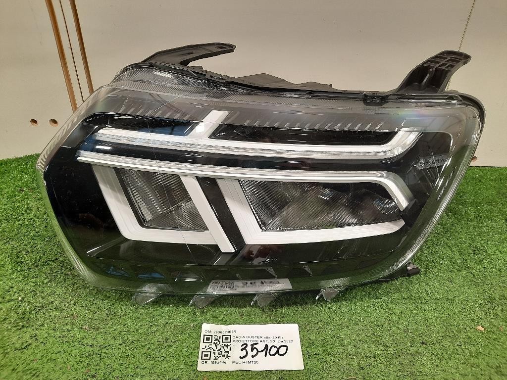 Proiettore ANT SX 260602465R Dacia Duster II 2018