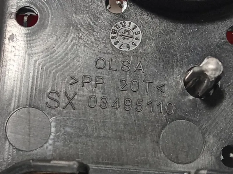 Fanale POST SX 9809539-08 Mini MINI Paceman R61 2013