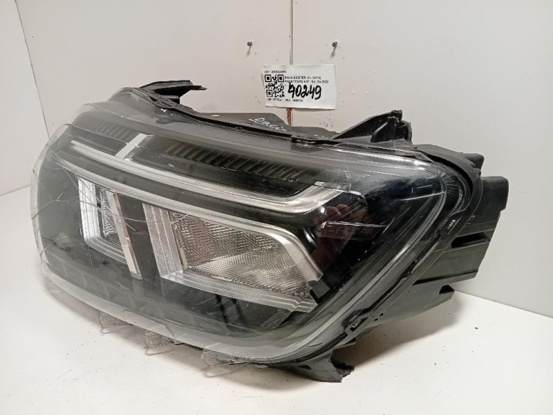 Proiettore ANT SX 260602465R Dacia Duster II 2018