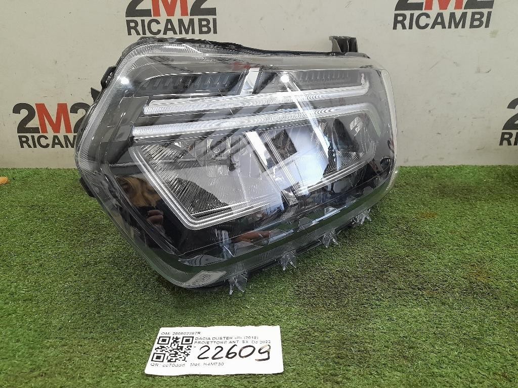 Proiettore ANT SX 260602287R Dacia Duster II 2018