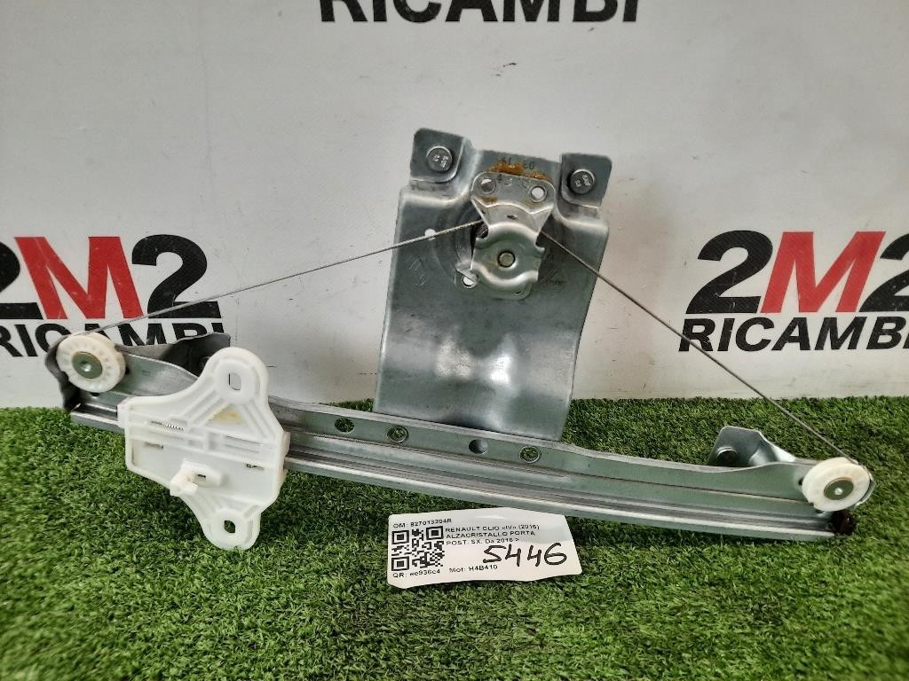 Alzacristallo Porta POST SX 827013204R Renault CLIO IV 2016