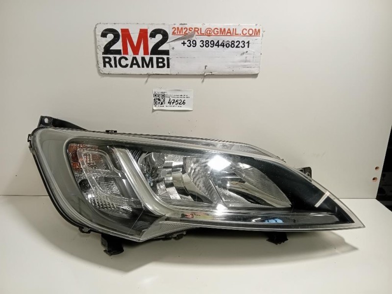 Proiettore ANT DX 1375099080 Peugeot Boxer III 2014
