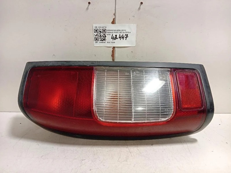 Fanale POST SX 220-24716 Nissan Navara 2010