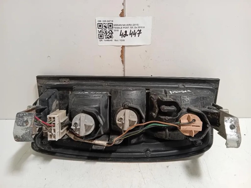 Fanale POST SX 220-24716 Nissan Navara 2010