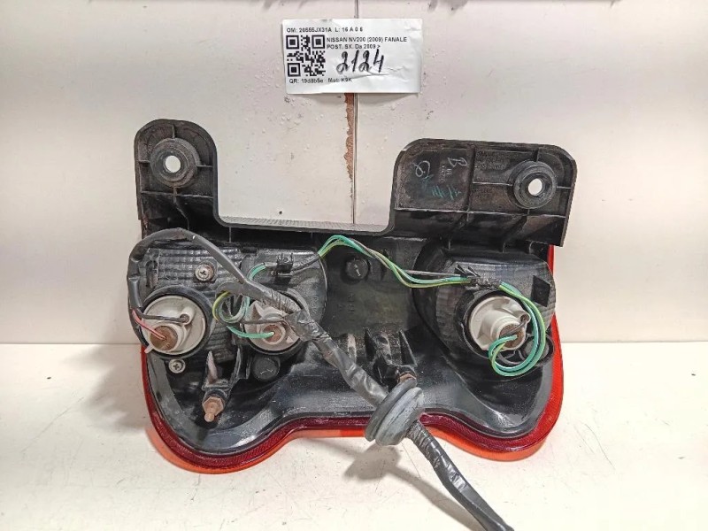 Fanale POST SX 26555JX31A Nissan Nv200 2009