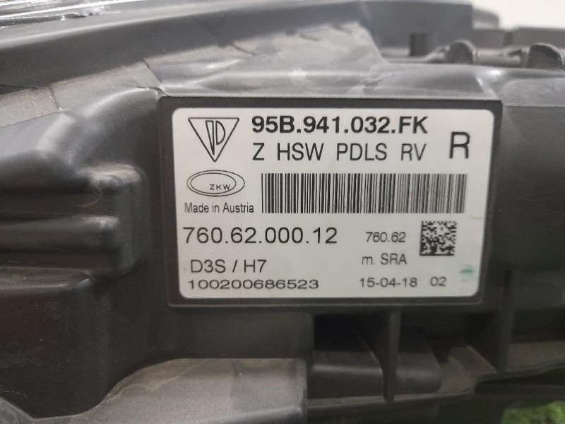 Proiettore ANT DX 95B941032FK Porsche Macan I 2014