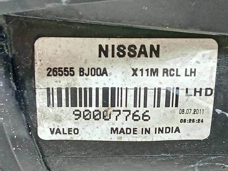 Fanale POST SX 26555JX31A Nissan Nv200 2009
