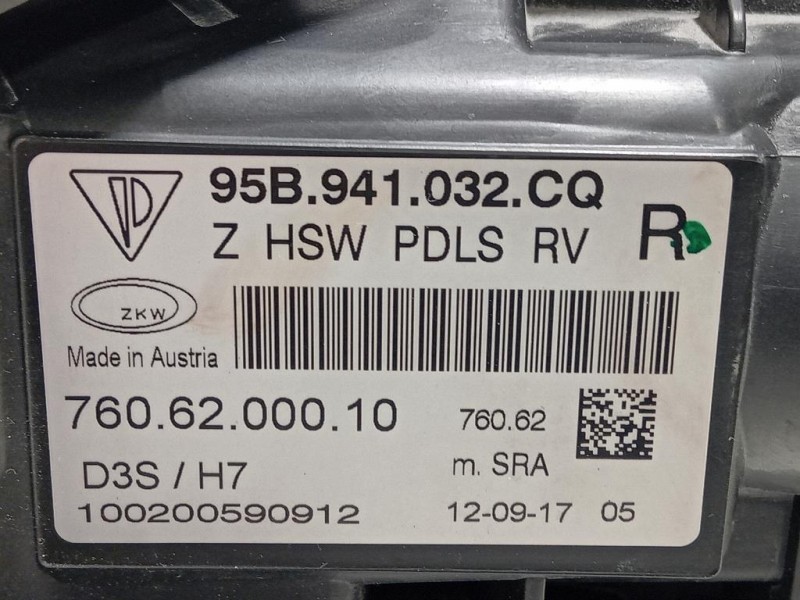 Proiettore ANT DX 95B941032CQ Porsche Macan I 2014