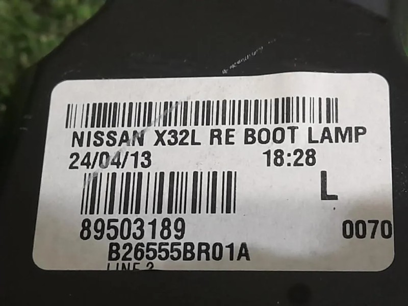 Fanale POST SX B26555BR01A Nissan Qashqai I 2010