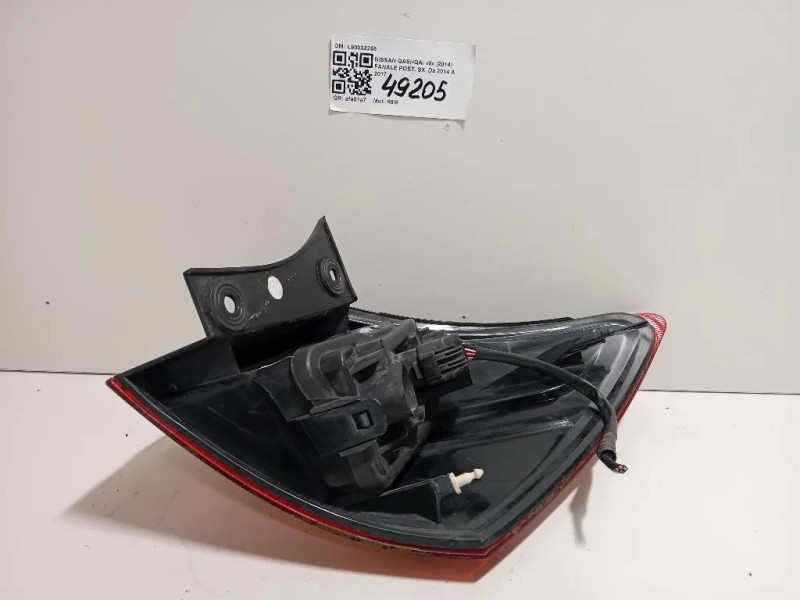 Fanale POST SX L90033255 Nissan Qashqai II 2014