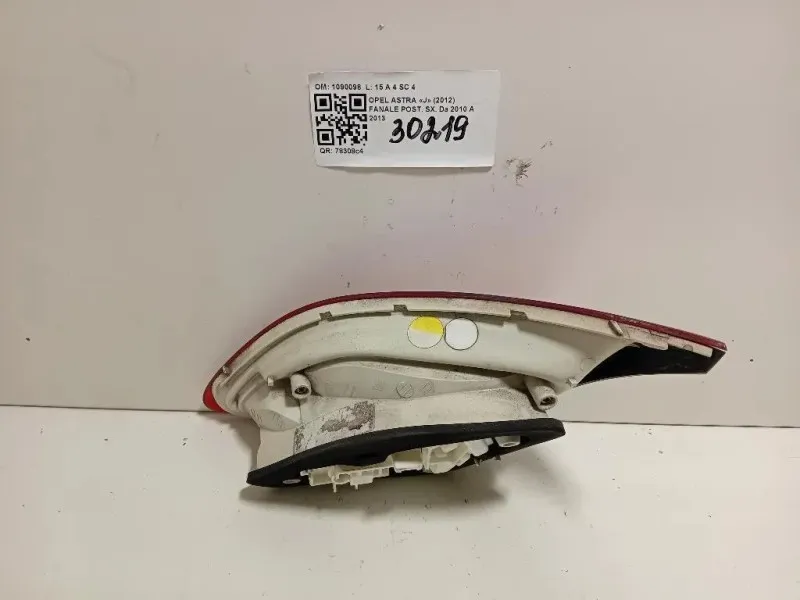 Fanale POST SX 1090098 Opel Astra J 2012