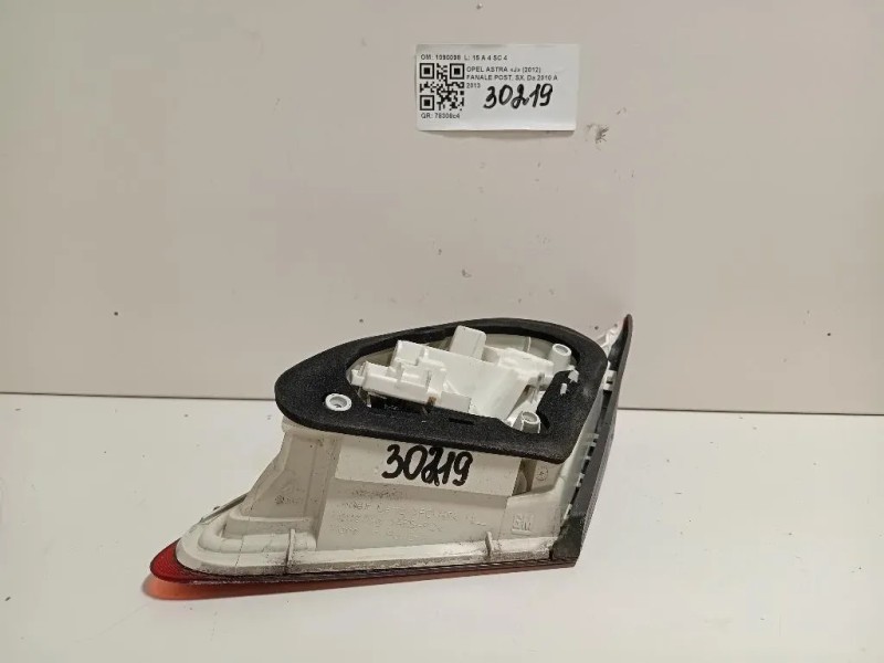 Fanale POST SX 1090098 Opel Astra J 2012