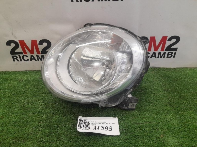 Proiettore ANT SX 45550711 Fiat 500 II 2008