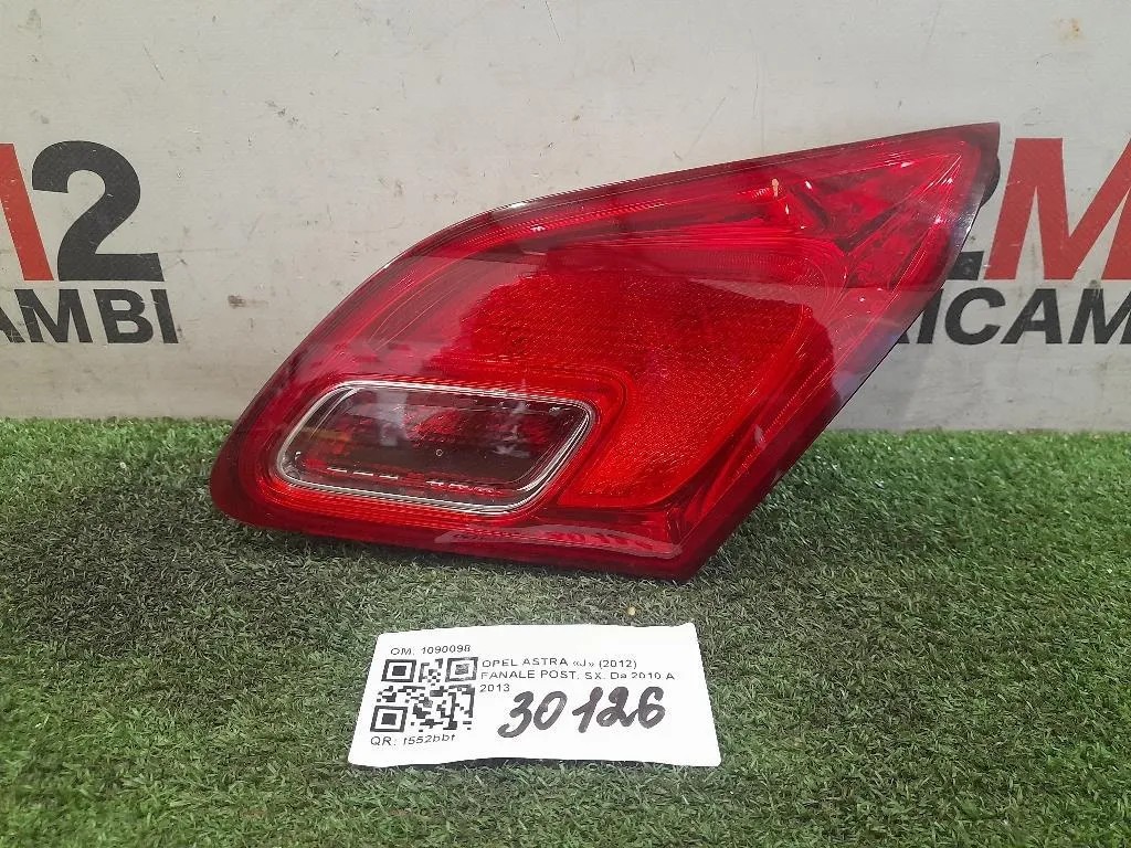 Fanale POST SX 1090098 Opel Astra J 2012