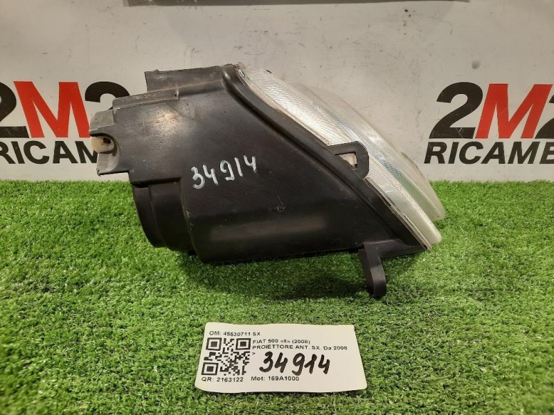 Proiettore ANT SX 45530711 SX Fiat 500 II 2008