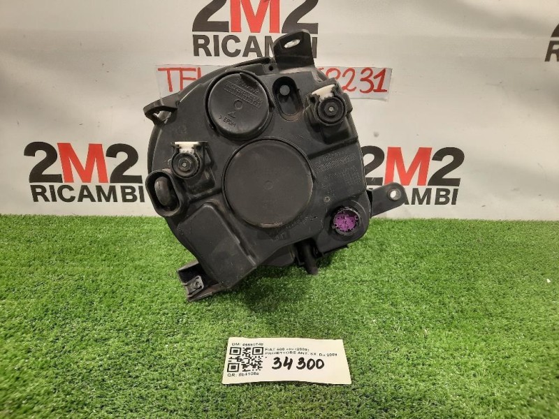 Proiettore ANT SX 45550748 Fiat 500 II 2008