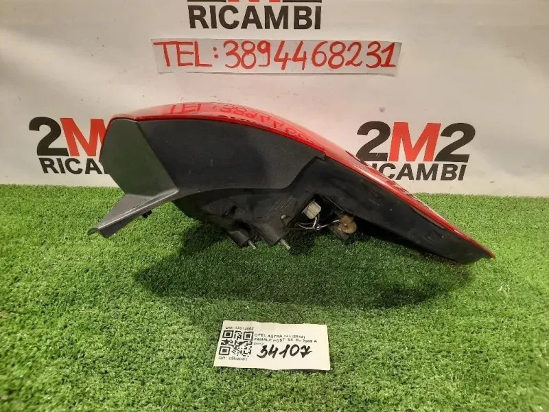 Fanale POST SX 13314052 Opel Astra J 2012