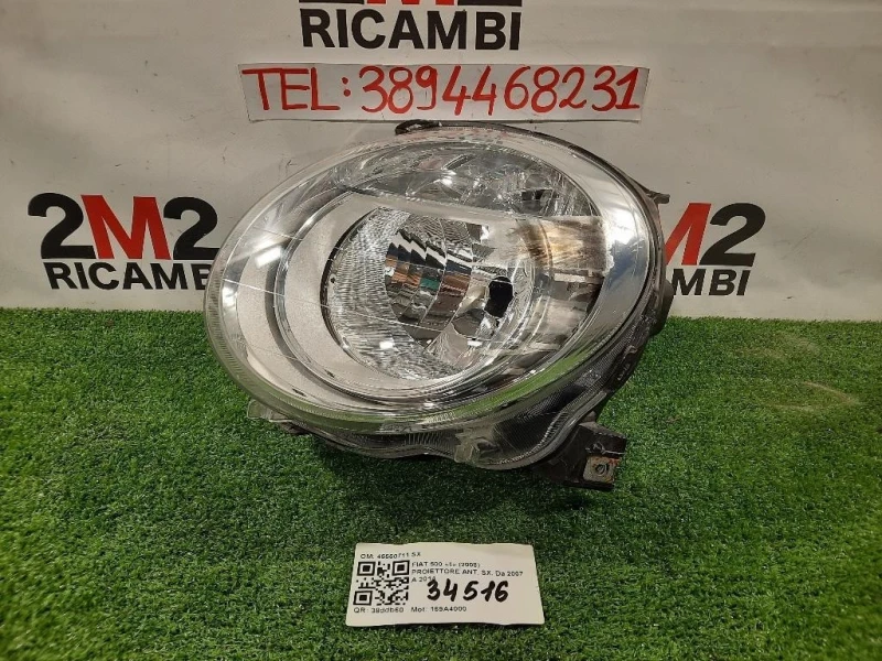 Proiettore ANT SX 45550711 SINISTRO Fiat 500 II 2008
