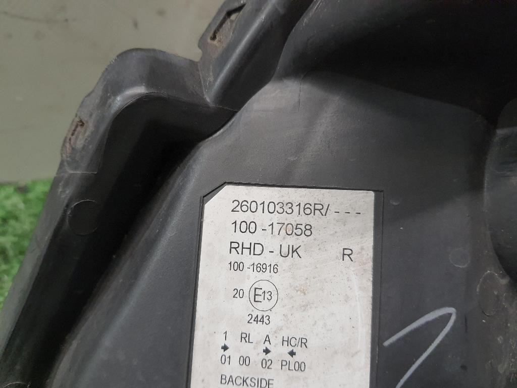 Proiettore ANT DX 260103316R Renault Kangoo III 2008