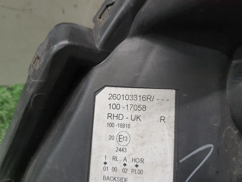 Proiettore ANT DX 260103316R Renault Kangoo III 2008