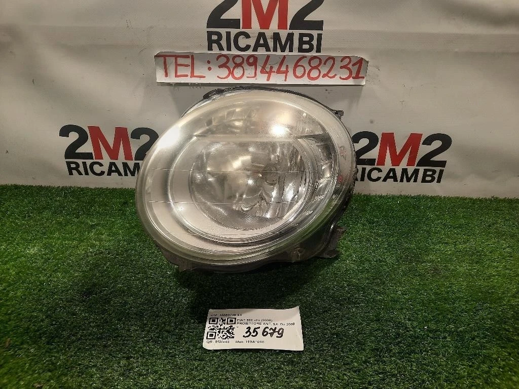 Proiettore ANT SX 45550748 SX Fiat 500 II 2008
