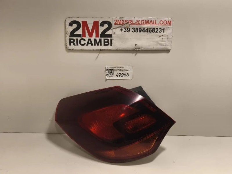 Fanale POST SX 1090098 FARO FANALE POST Opel Astra J 2012