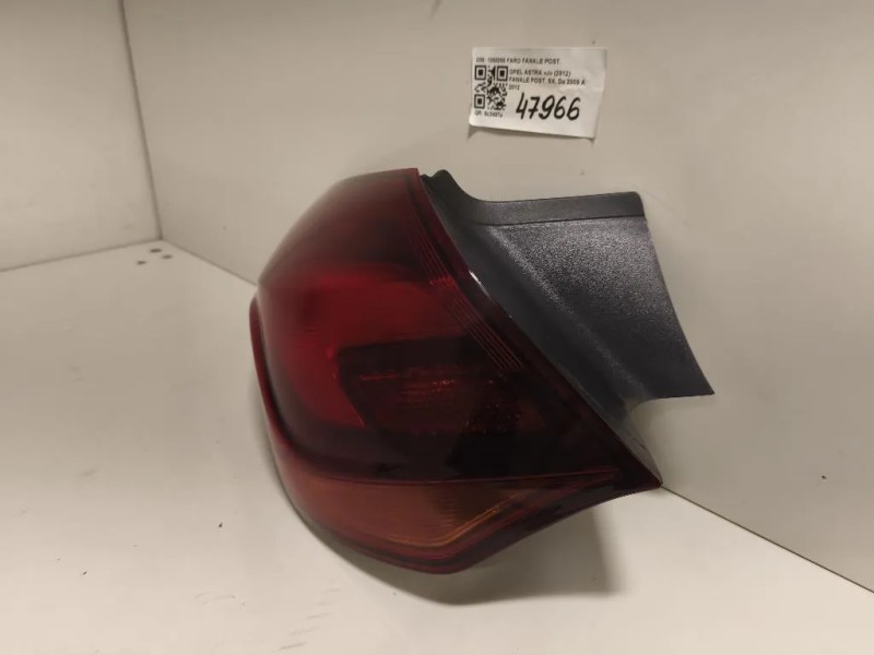 Fanale POST SX 1090098 FARO FANALE POST Opel Astra J 2012