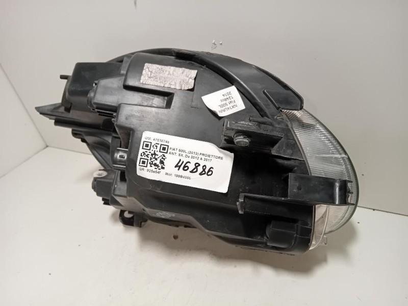 Fanale POST SX 13306459 Opel Astra J 2012