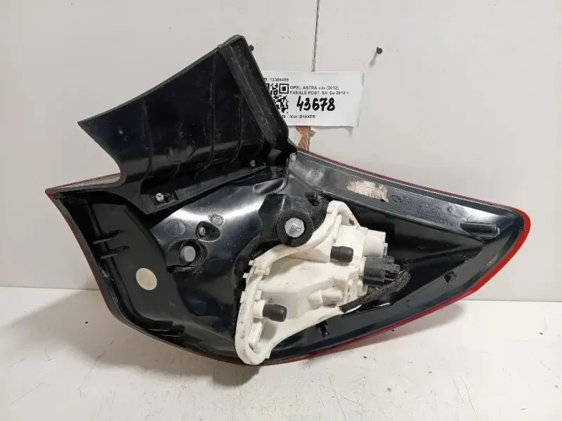 Fanale POST SX 13306459 Opel Astra J 2012