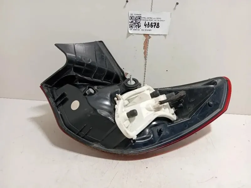Fanale POST SX 13306459 Opel Astra J 2012