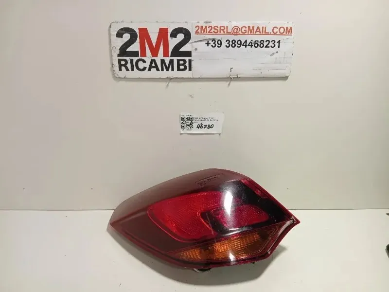 Fanale POST SX 1090098 Opel Astra J 2012