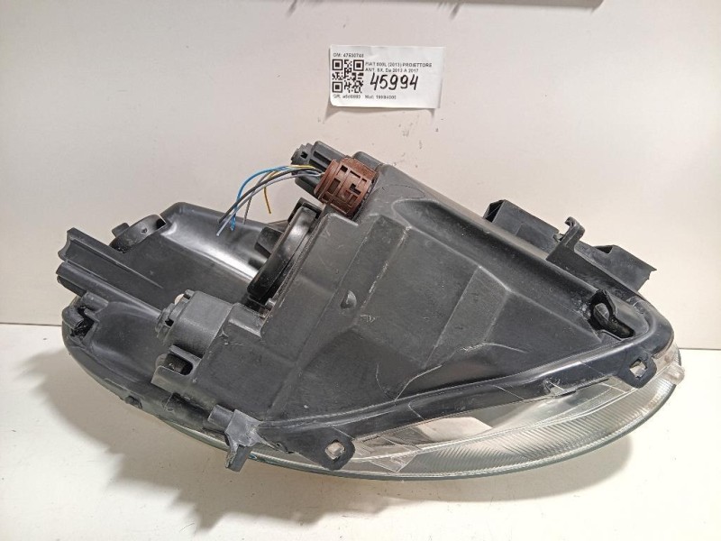 Fanale POST SX 1090098 Opel Astra J 2012