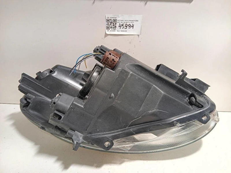 Proiettore ANT SX 47530748 DIFETTI Fiat 500L 2013